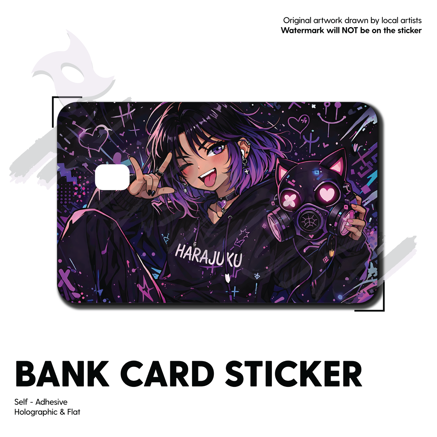 Harajuku Gamer Girl - Holographic