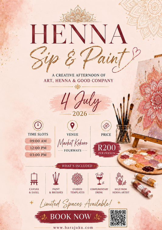 Henna Sip & Paint