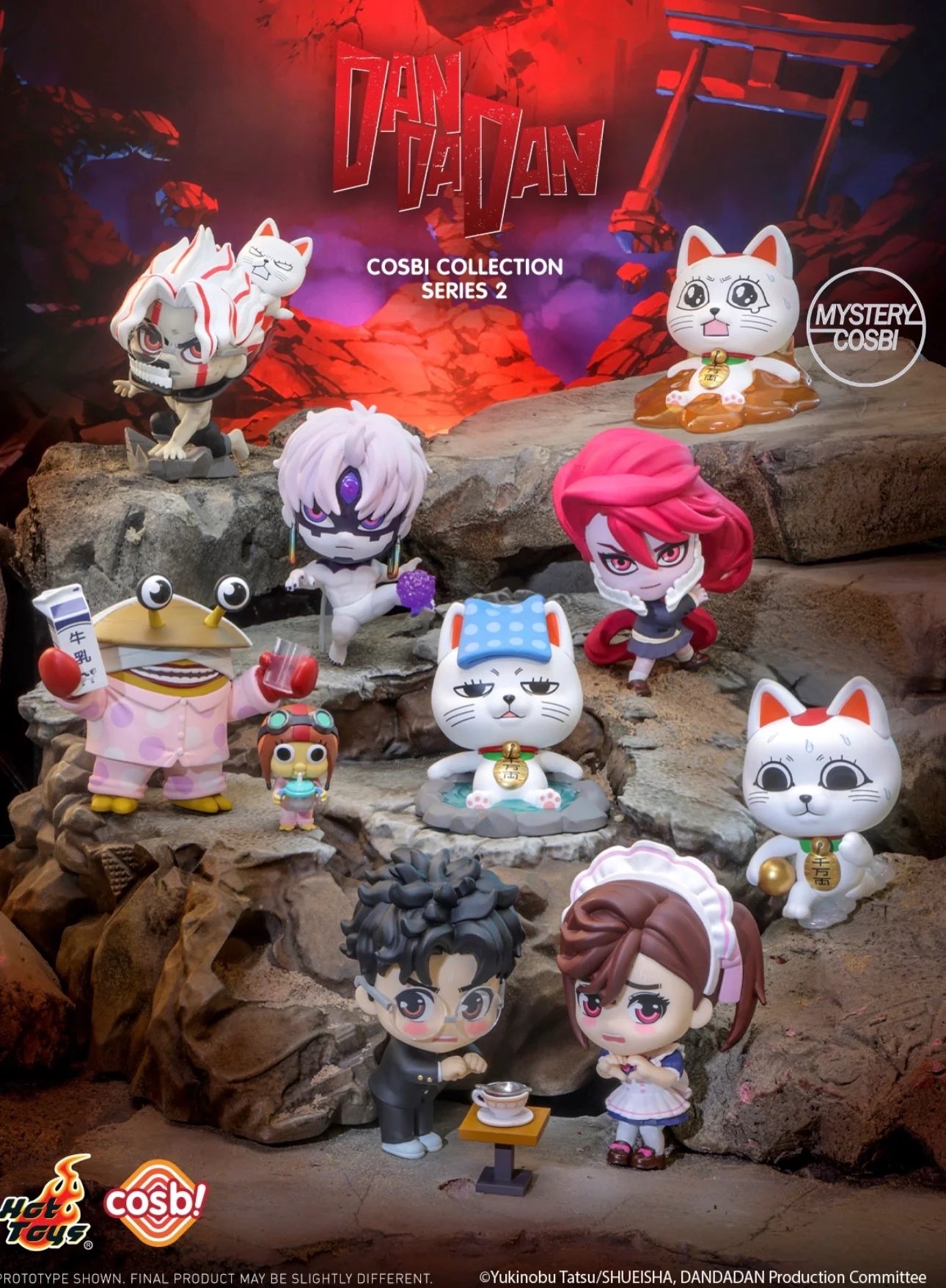 COSBI DanDaDan Action Figure SERIES 2 Blind Box