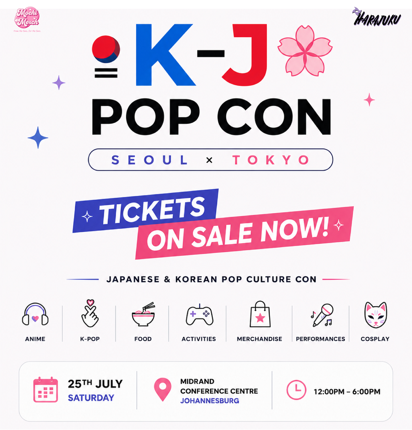 K-J Pop Con Tickets