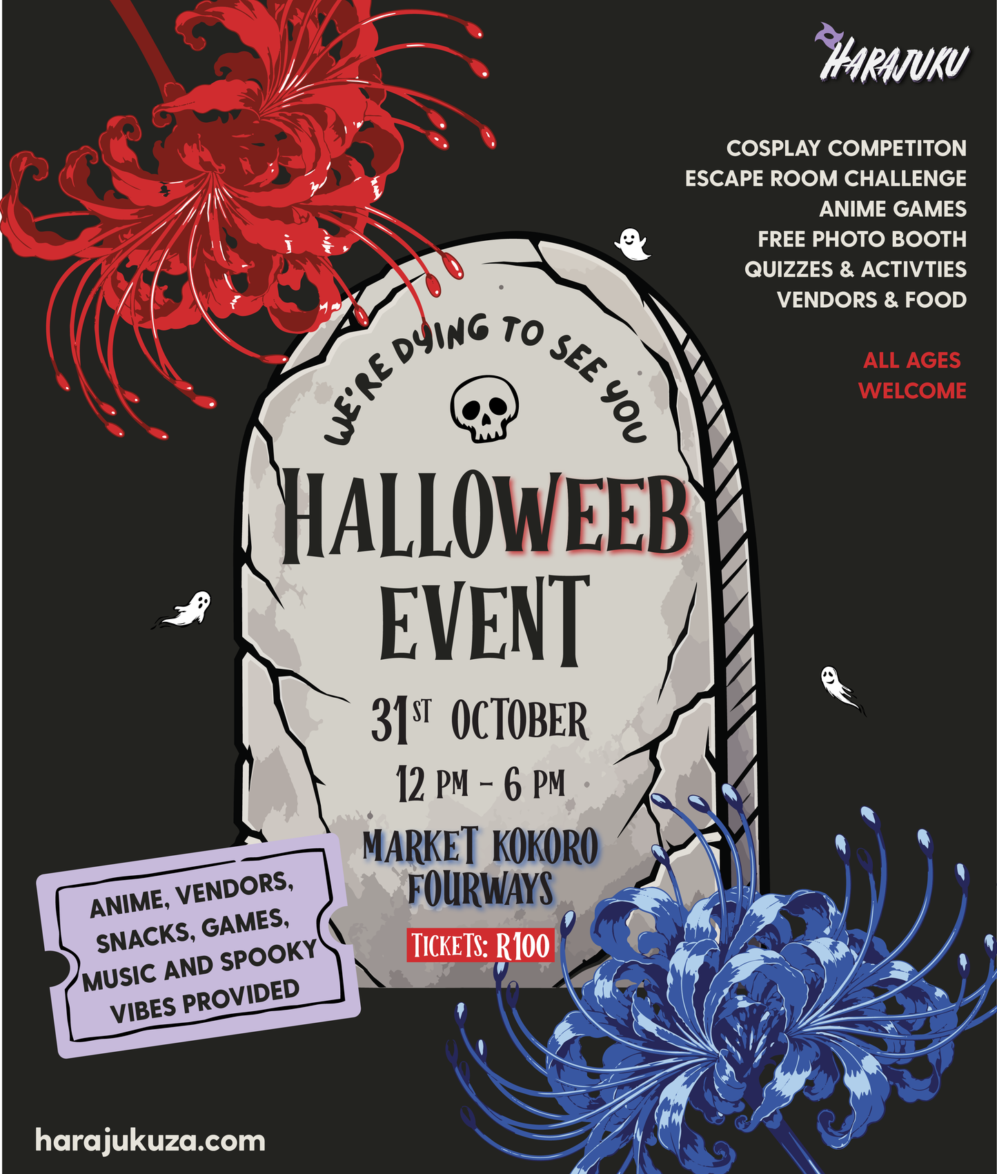 Halloweeb Tickets